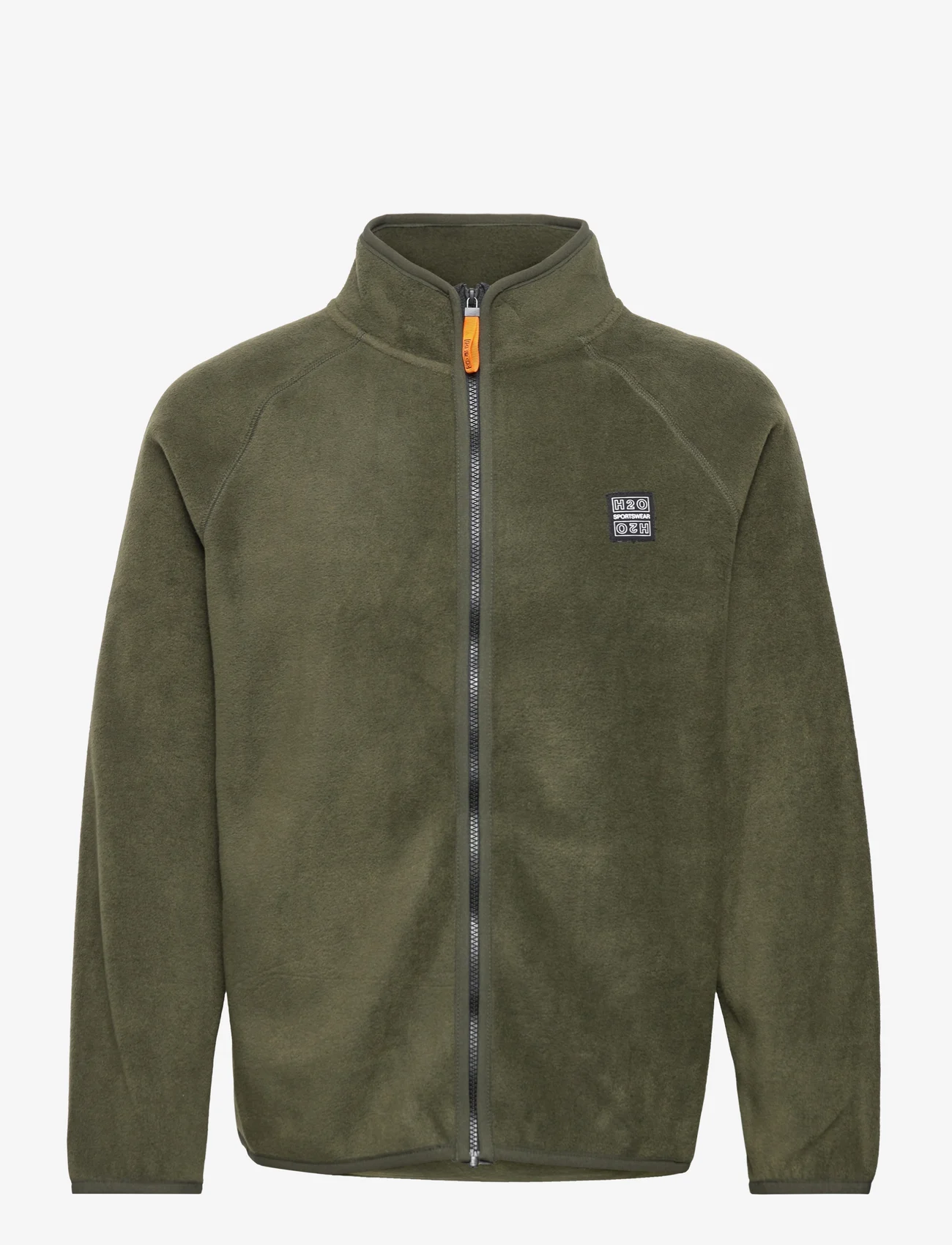 H2O - Sejerø Fleece Jacket - mid layer jackets - army - 0