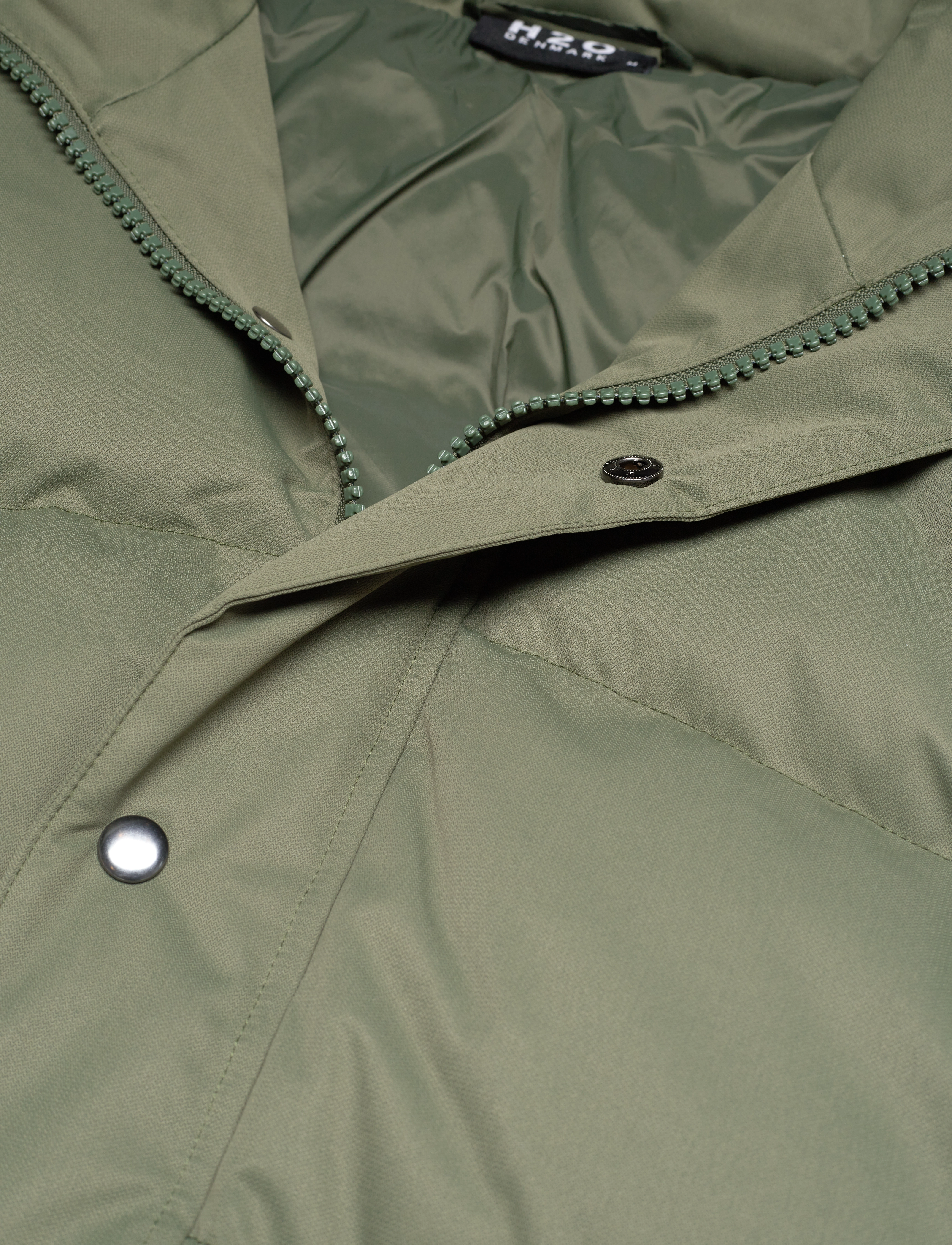 H2O - Alrø Down Jacket - gefütterte & daunenjacken - thyme army - 2