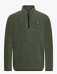 H2O - Faaborg Fleece Half Zip - mid layer jackets - army - 0