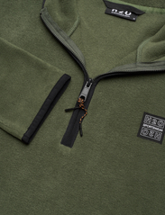 H2O - Faaborg Fleece Half Zip - mid layer jackets - army - 2