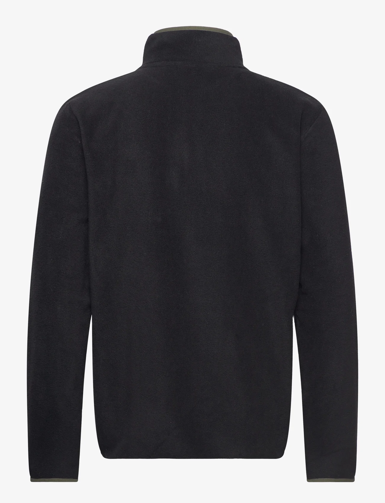 H2O - Faaborg Fleece Half Zip - mid layer jackets - black - 1