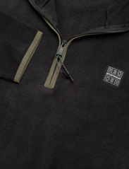 H2O - Faaborg Fleece Half Zip - mid layer jackets - black - 2