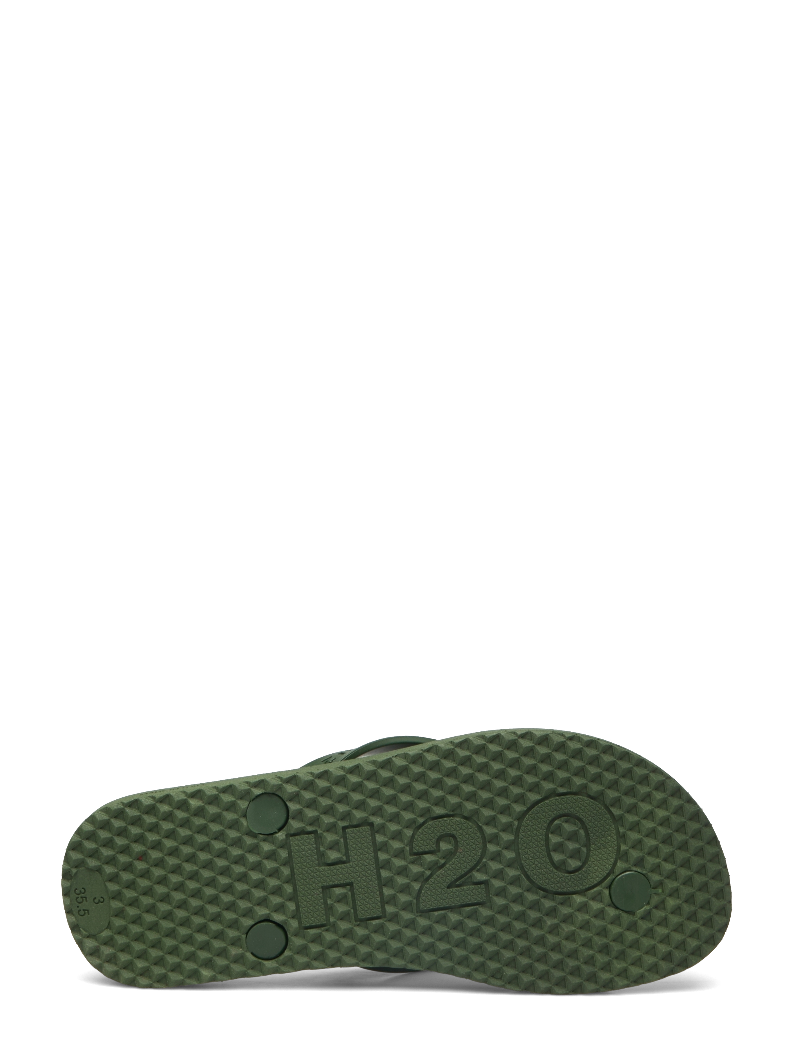 H2O - Flip Flop - sko - army - 4