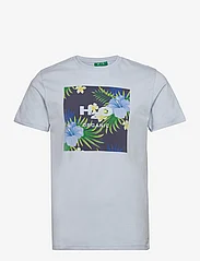H2O - Key West Lyø Tee - t-shirts & tops - ice blue - 0