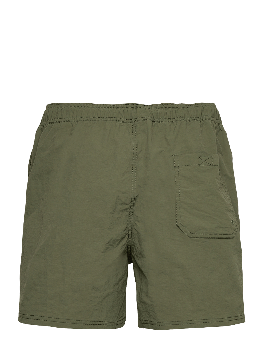 H2O - Leisure Logo Swim Shorts - badehosen - army - 1