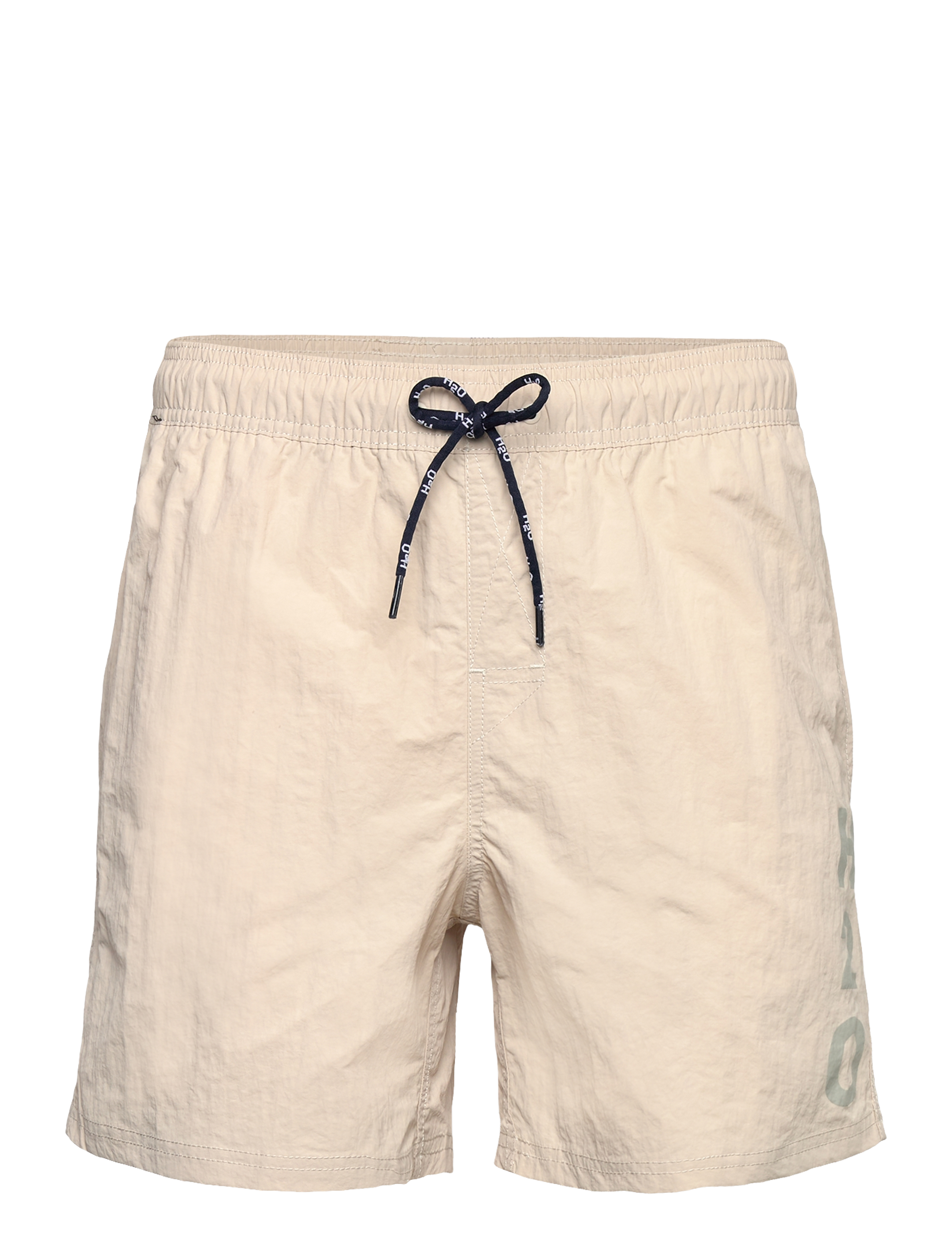 H2O Leisure Logo Swim Shorts, S, Beige, Badetøj > Shorts, Herre