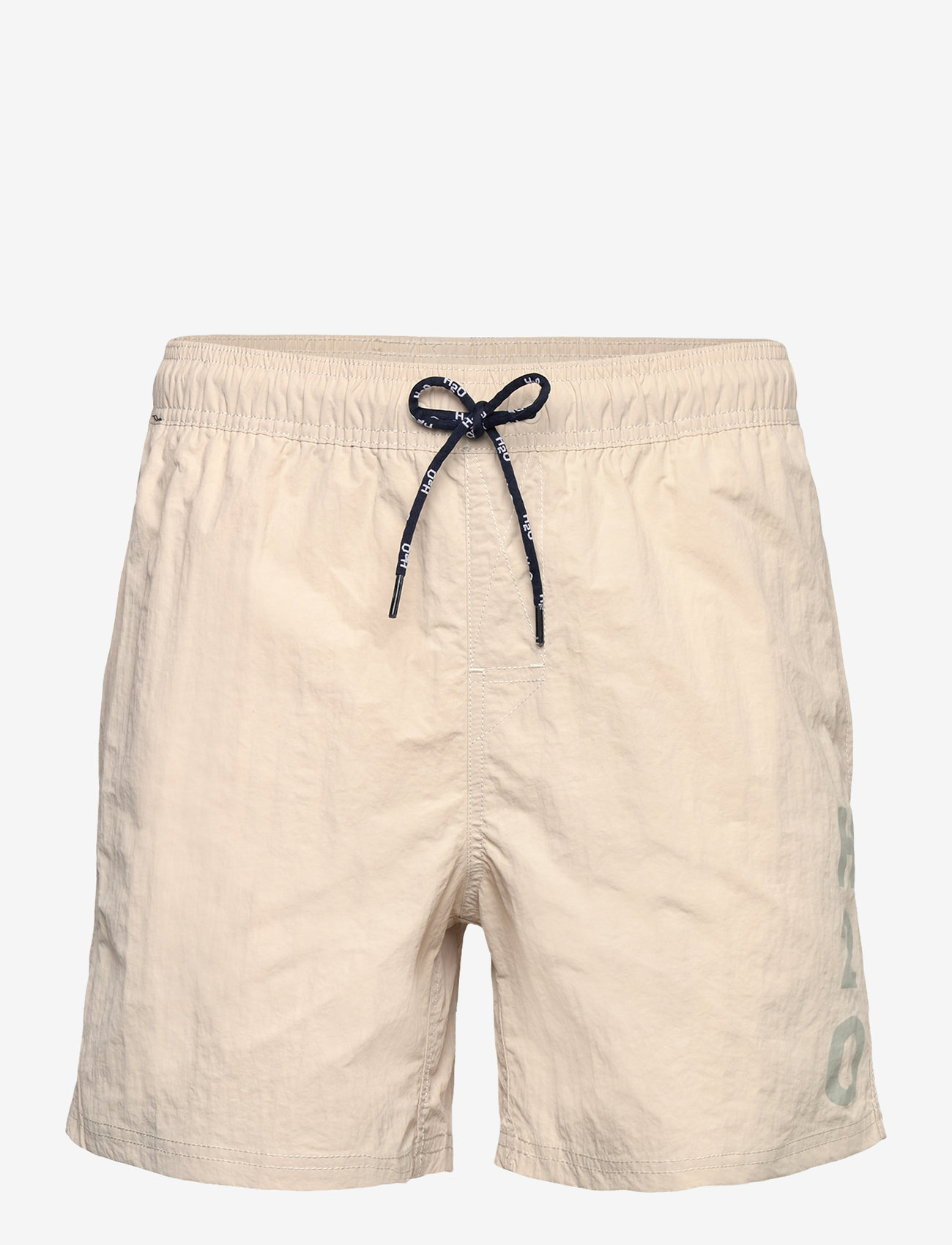 H2O - Leisure Logo Swim Shorts - badbyxor - beige - 0