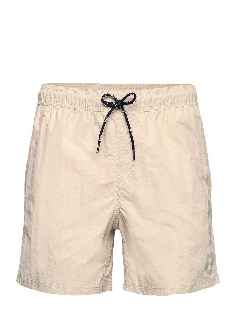 H2O - Leisure Logo Swim Shorts - badebukser - beige - 0