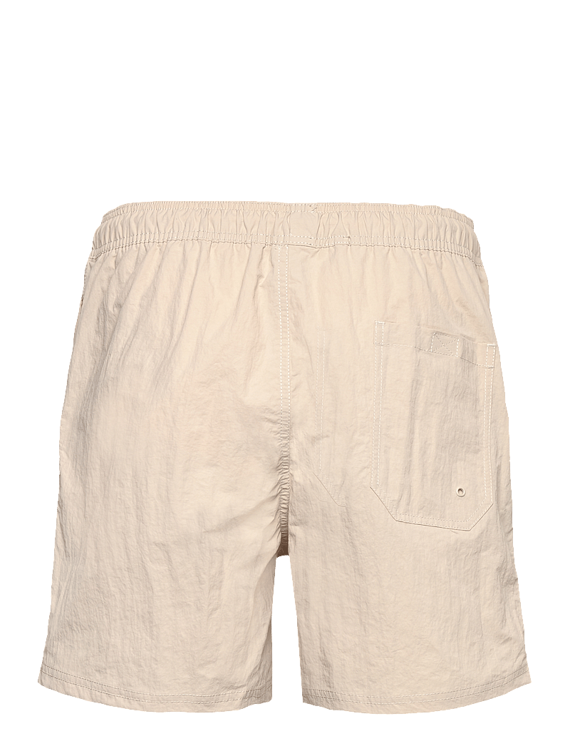 H2O - Leisure Logo Swim Shorts - badebukser - beige - 1