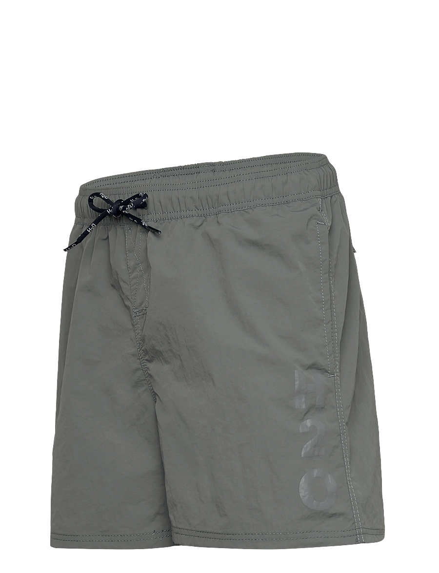 H2O - Leisure Logo Swim Shorts - badbyxor - dark grey - 2