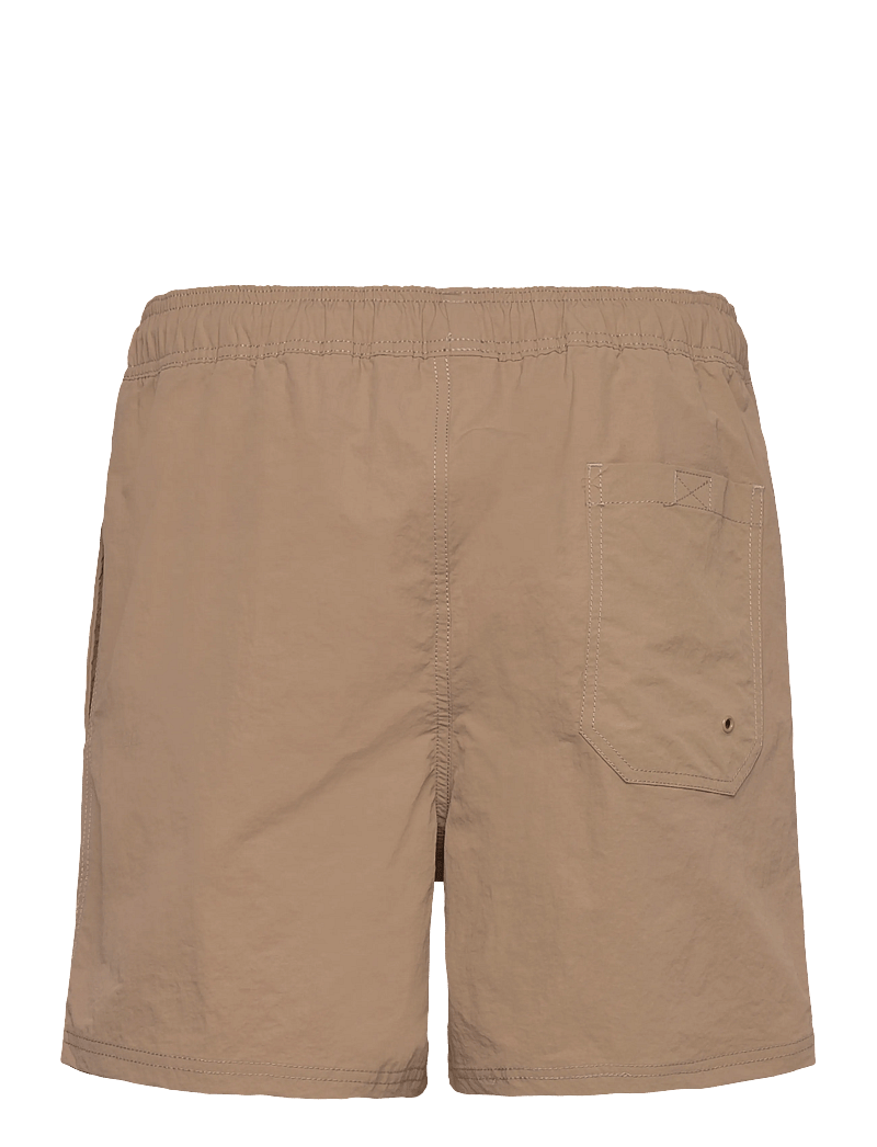 H2O - Leisure Logo Swim Shorts - badebukser - khaki - 1