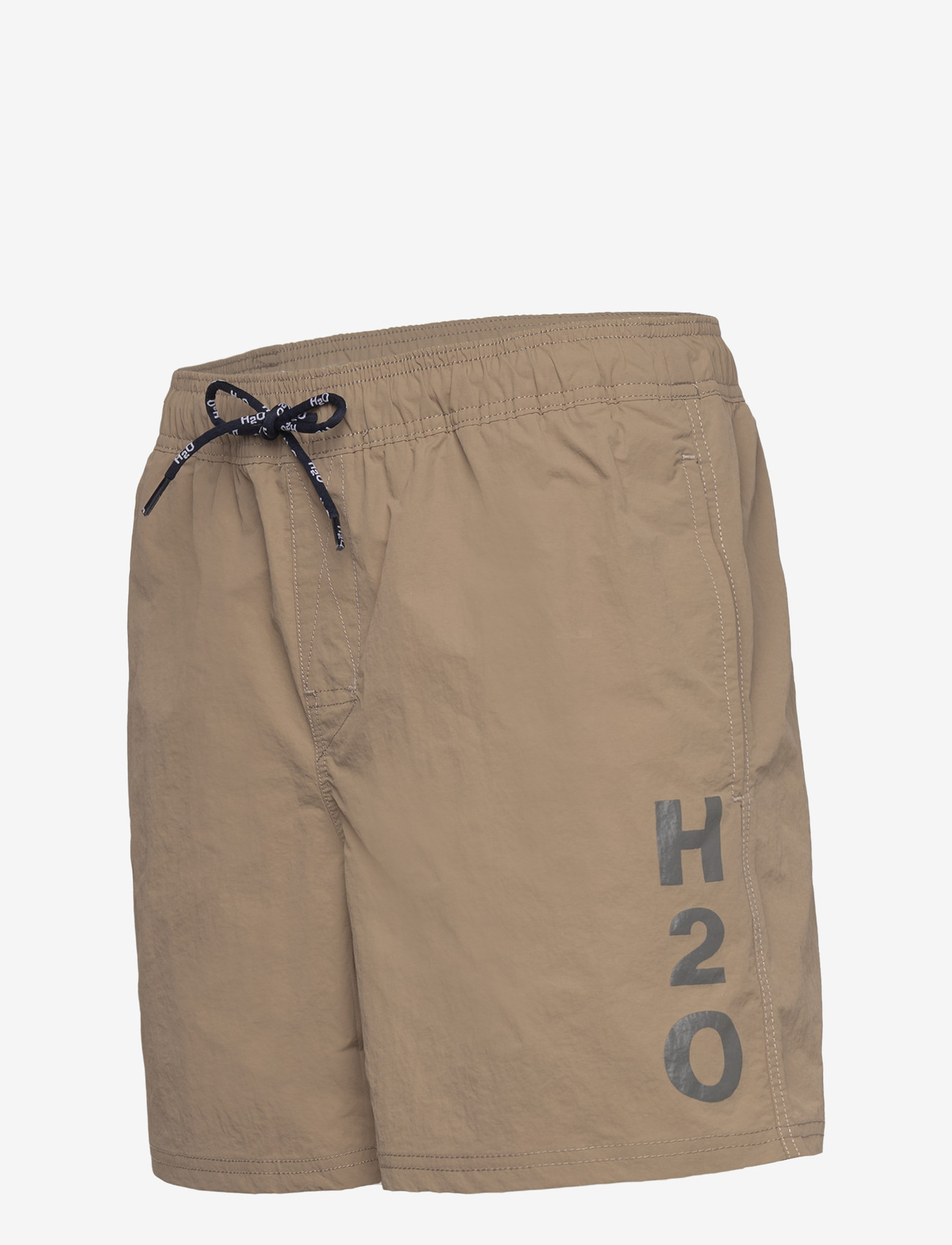H2O - Leisure Logo Swim Shorts - badebukser - khaki - 2