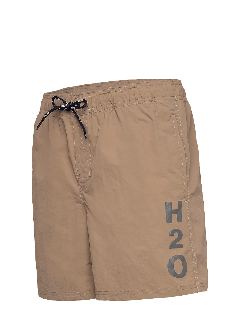 H2O - Leisure Logo Swim Shorts - badebukser - khaki - 2