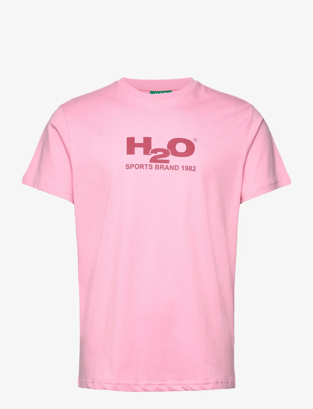H2O - Logo Tee - lühikeste varrukatega t-särgid - flamingo/salsa - 0