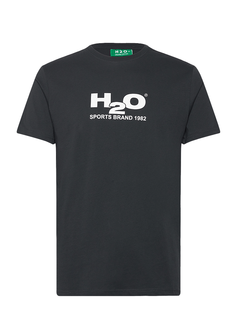 H2O - Logo Tee - kortærmede t-shirts - navy - 0