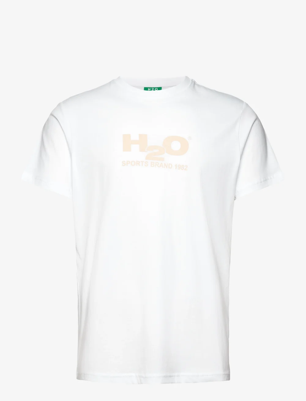 H2O - Logo Tee - kurzärmelig - white/chalk - 0