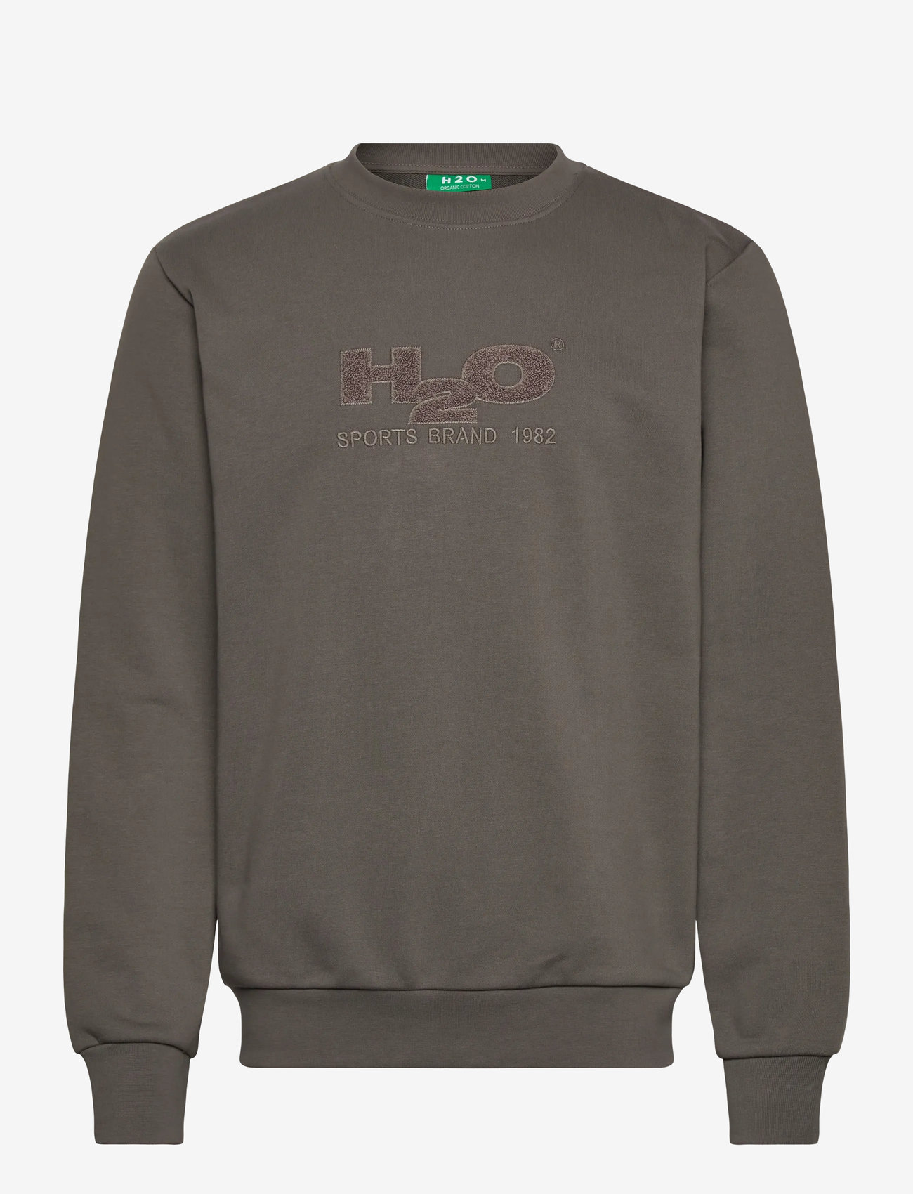 H2O - Logo Sweat O'neck - everyday style - anthracite - 0