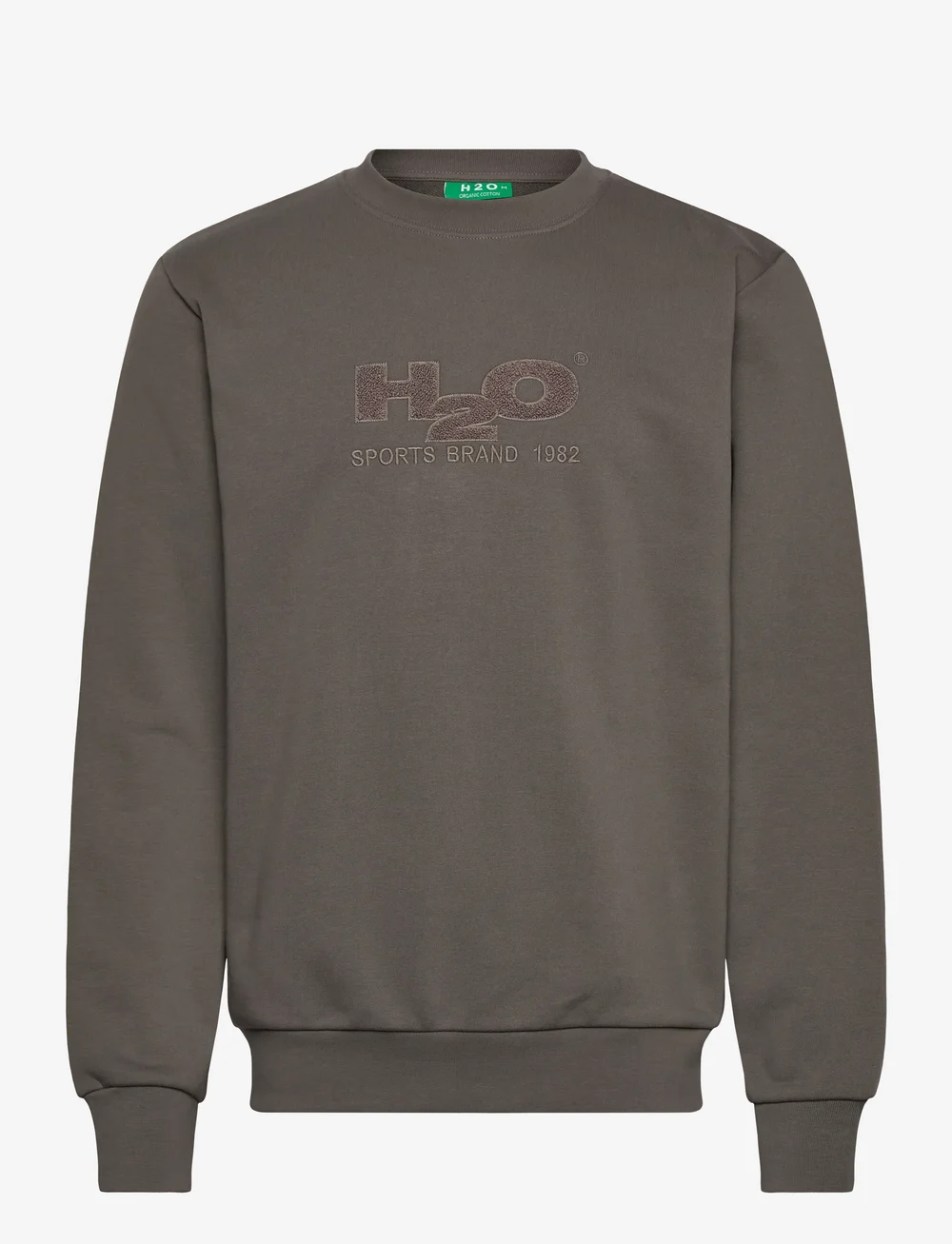 H2O - Logo Sweat O'neck - vardagsstil - anthracite - 0