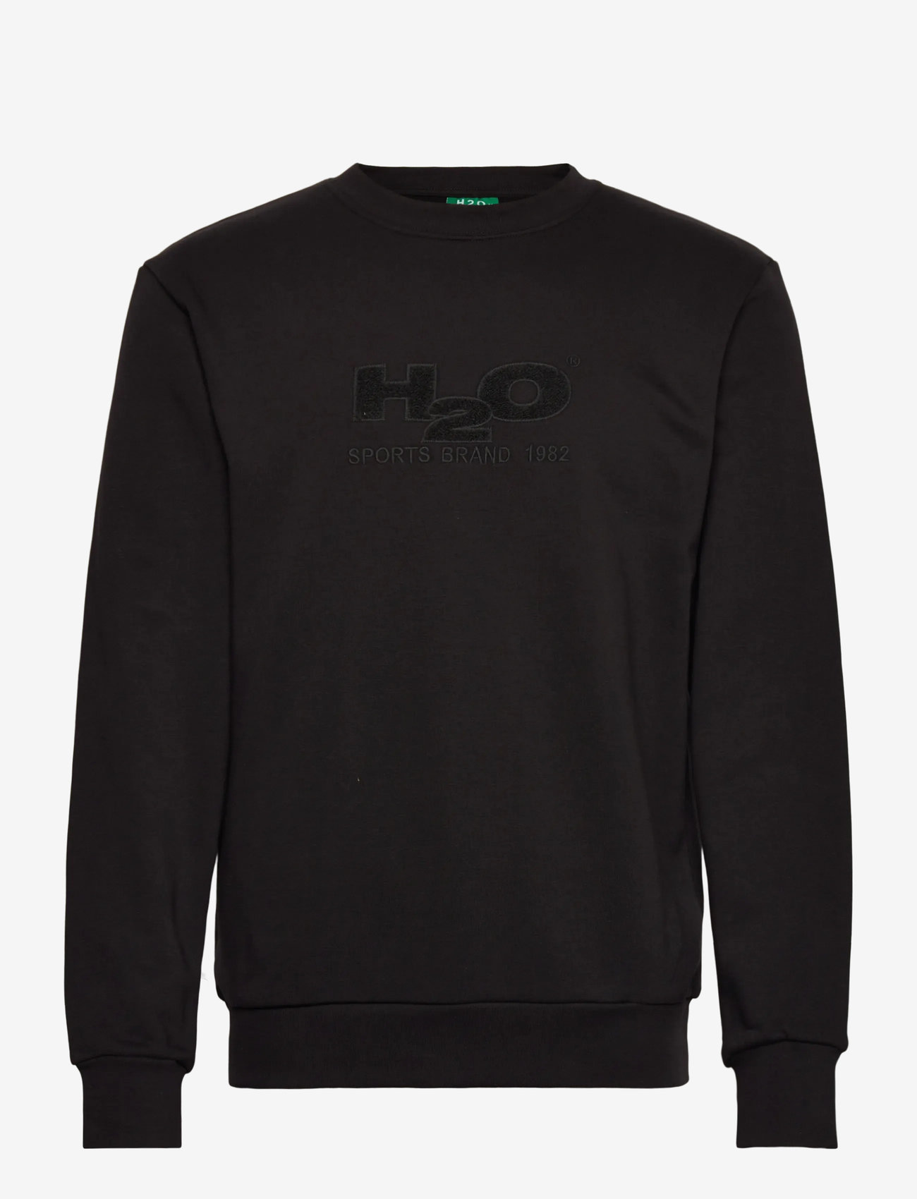 H2O - Logo Sweat O'neck - puhkuse põhitooted - black - 0