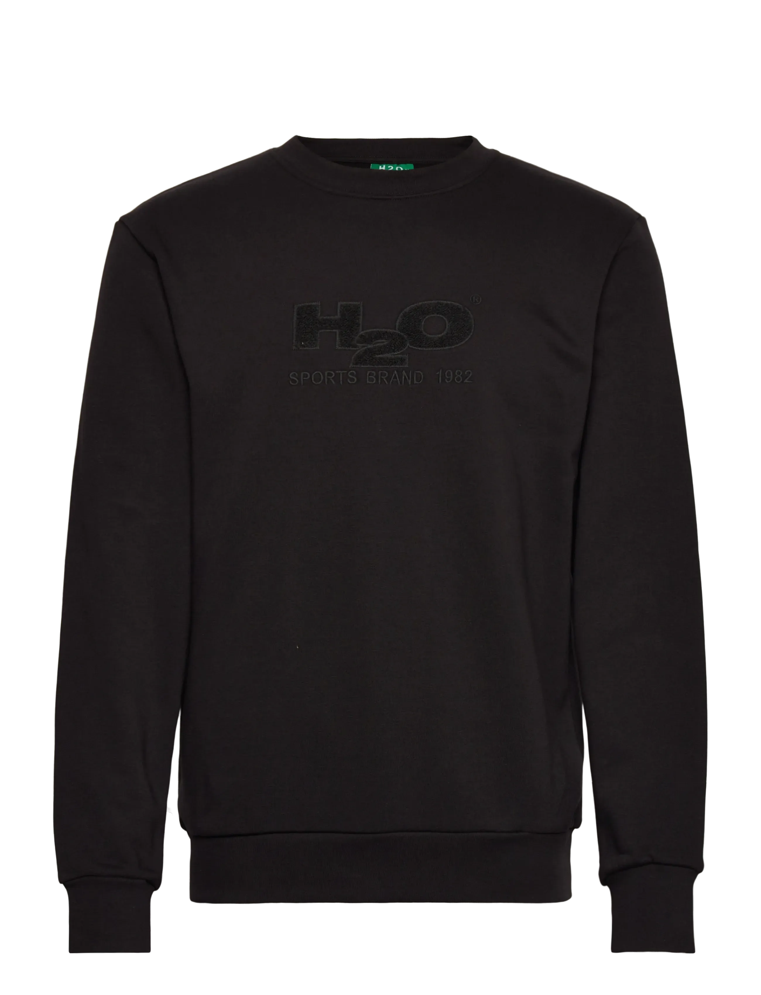 H2O Logo Sweat O'neck - H2O - BLACK / black