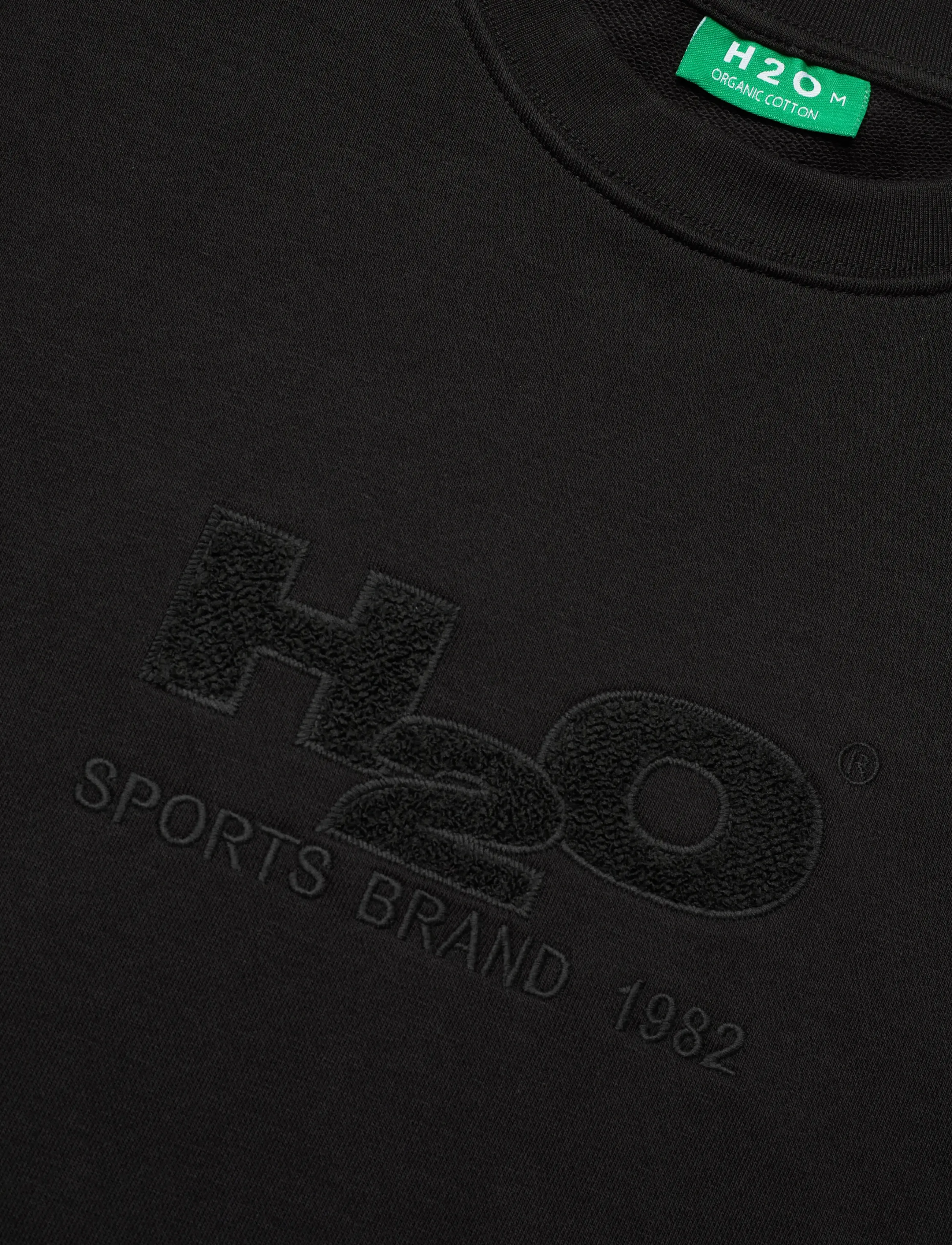 H2O - Logo Sweat O'neck - vacation essentials - black - 2