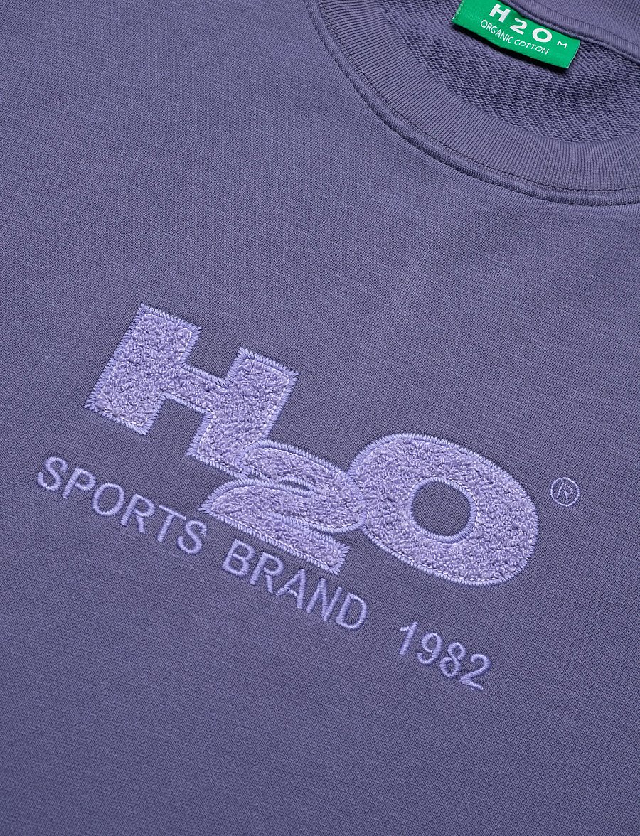 H2O - Logo Sweat O'neck - sweatshirts - deep ocean - 2