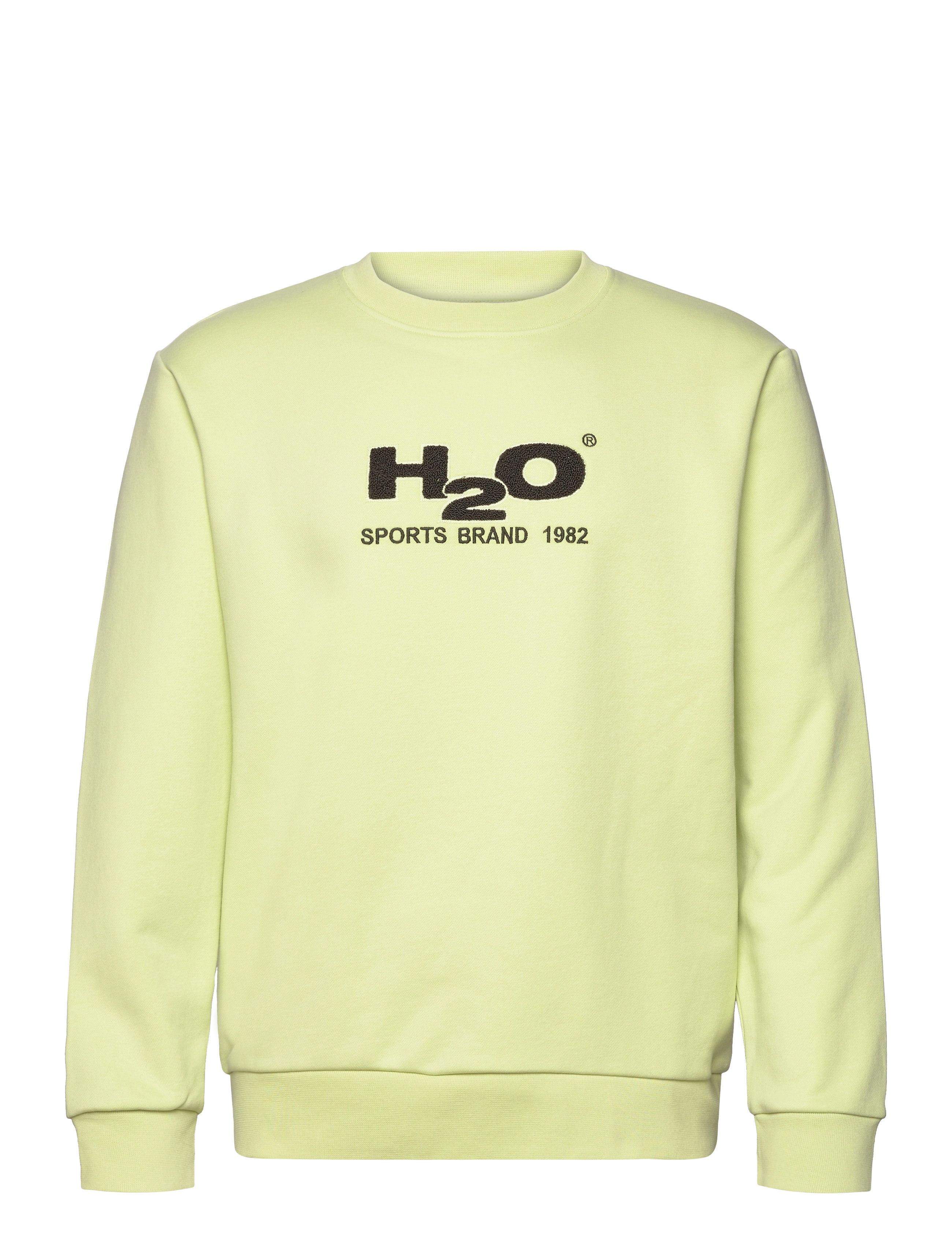H2O Logo Sweat O'neck - H2O - LIME/ARMY / green