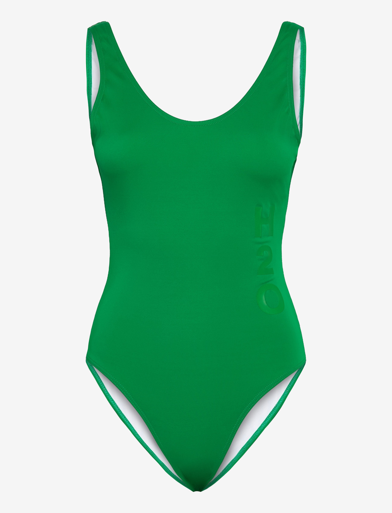 H2O - Tornø Logo Swimsuit - sports swimwear - posy green - 0