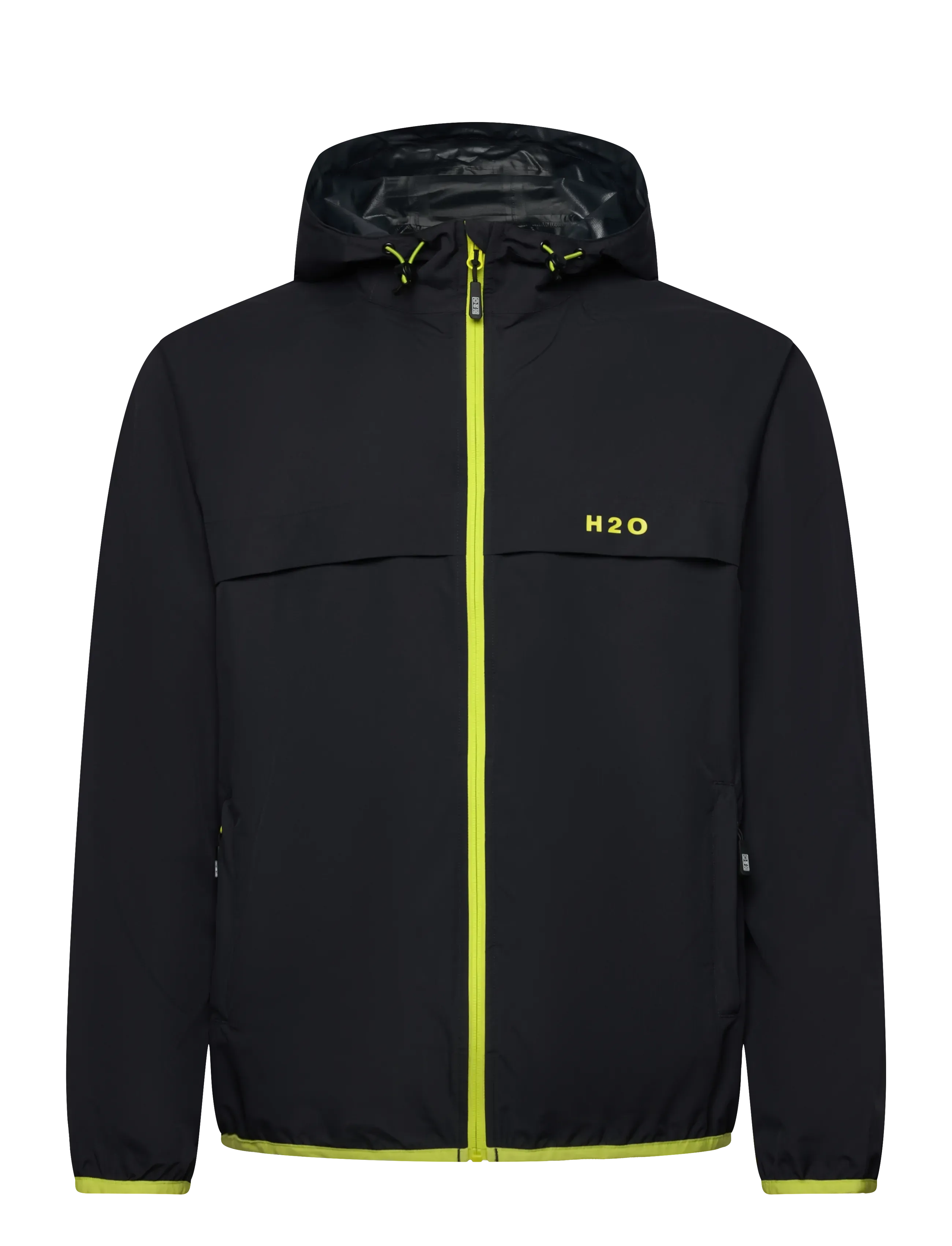 H2O Rømø Festival Lw Regen Jacke - Pack Schwarz - S - Herren