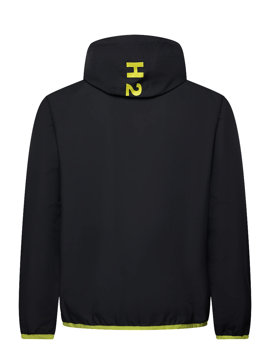 H2O - Rømø Festival LW Rain Jacket - pack - regnjakker - navy/lime - 2