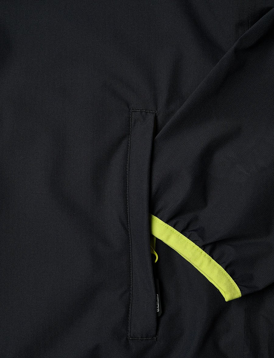 H2O - Rømø Festival LW Rain Jacket - pack - regnjakker - navy/lime - 4