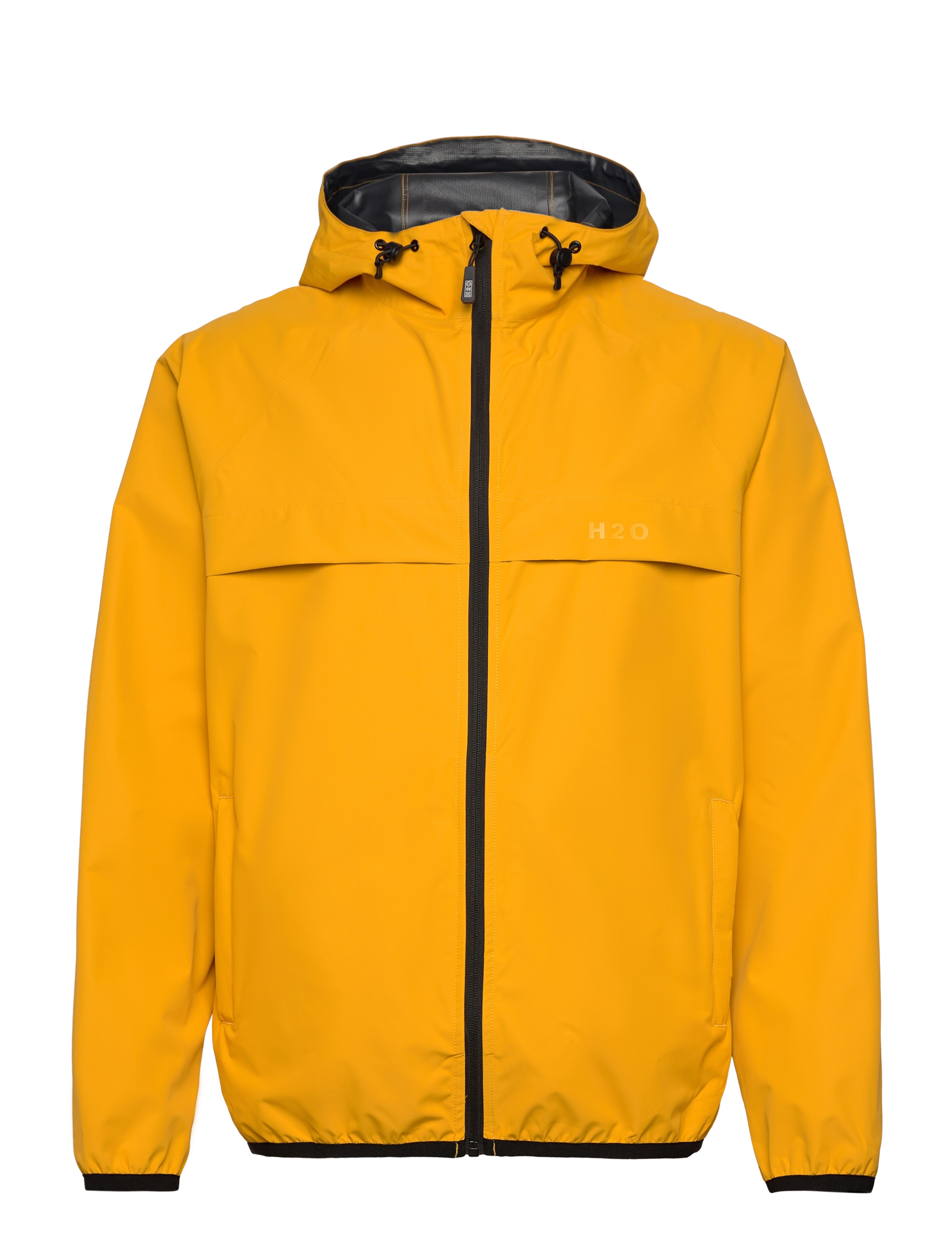 H2O Rømø Lw Regen Jacke - Packable Gelb - L - Damen