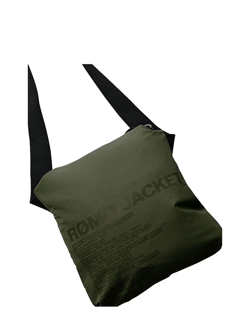 H2O - Rømø LW Rain Jacket - packable - regnjakker - army - 2