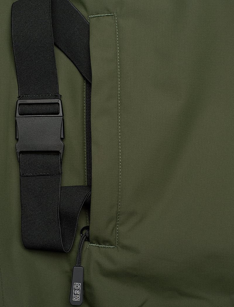 H2O - Rømø LW Rain Jacket - packable - regnjakker - army - 5