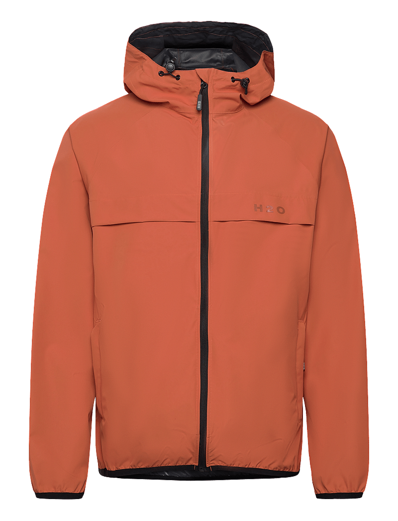 H2O - Rømø LW Rain Jacket - packable - regenmäntel - autumn leaf - 0