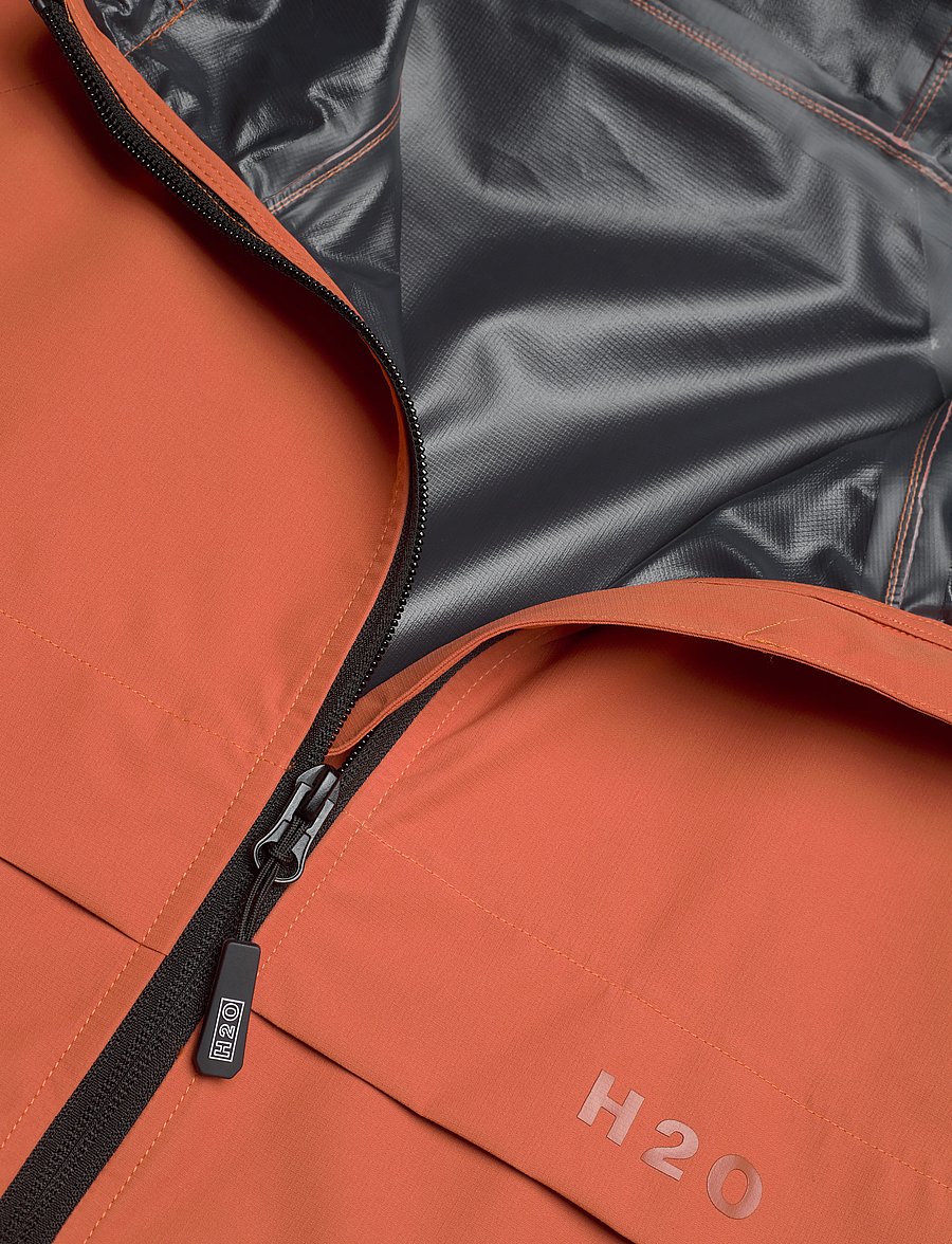 H2O - Rømø LW Rain Jacket - packable - regnjackor - autumn leaf - 4