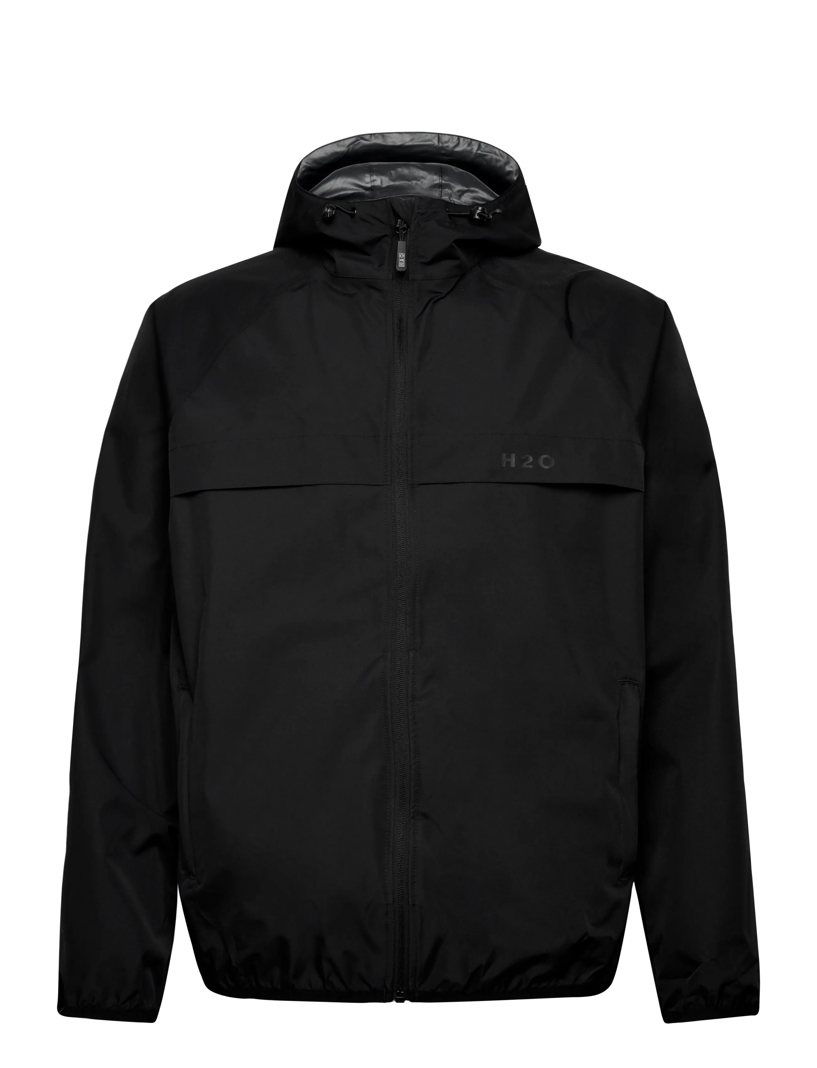 H2O Rømø LW Rain Jacket - packable - H2O - BLACK / black