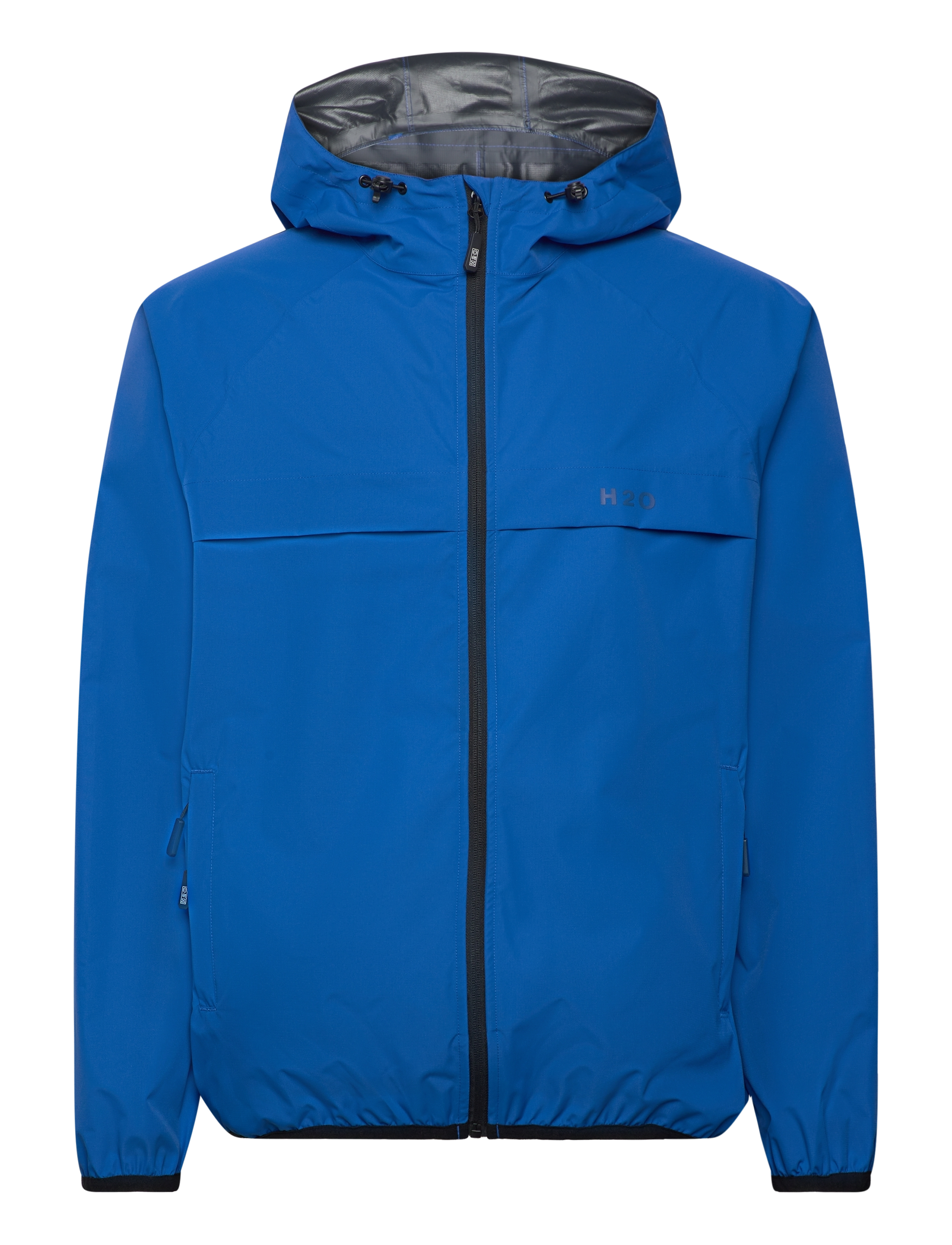 H2O Rømø Lw Regen Jacke - Packable Blau - M - Damen