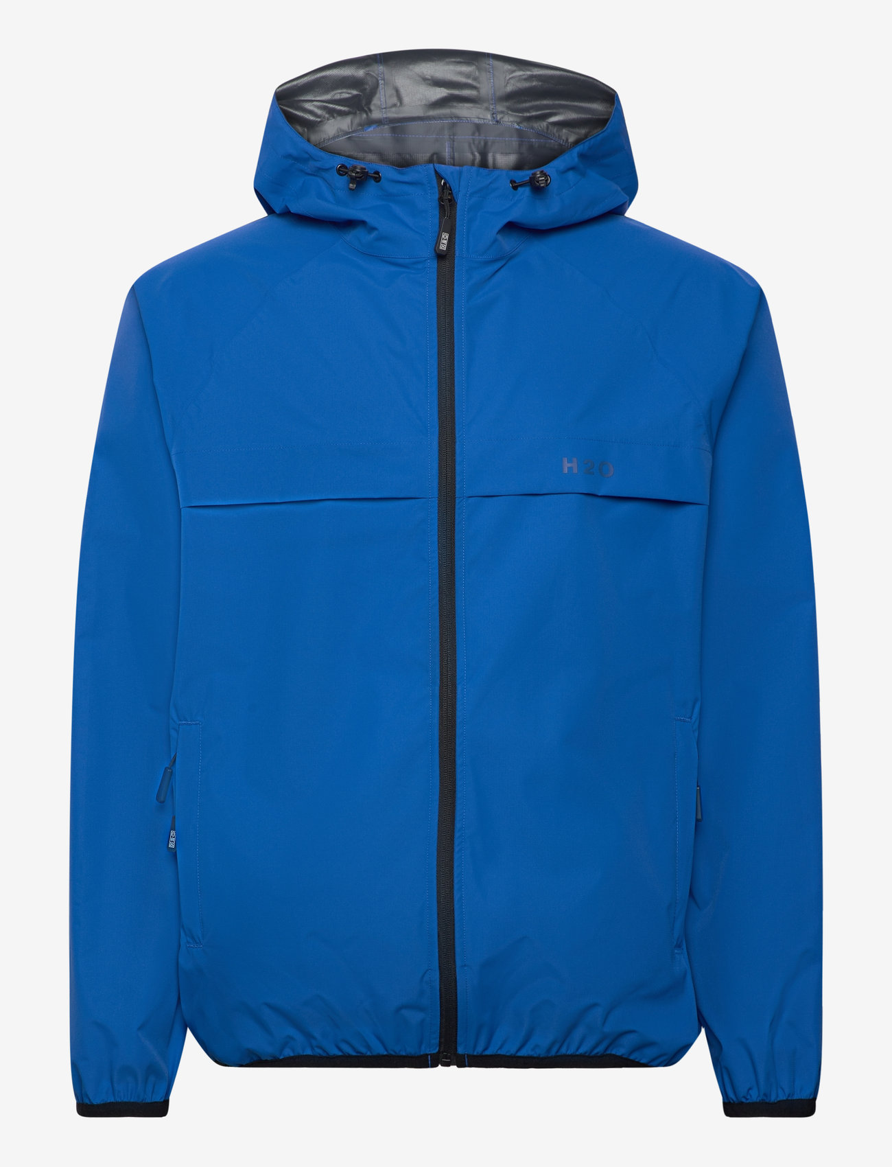 H2O - Rømø LW Rain Jacket - packable - joped - blue - 0