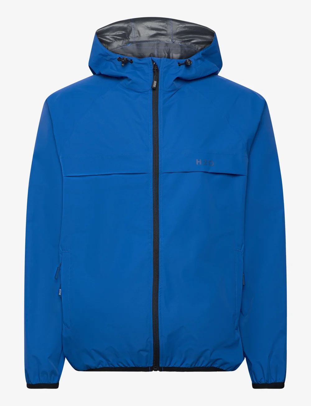 H2O - Rømø LW Rain Jacket - packable - regnjakker - blue - 0