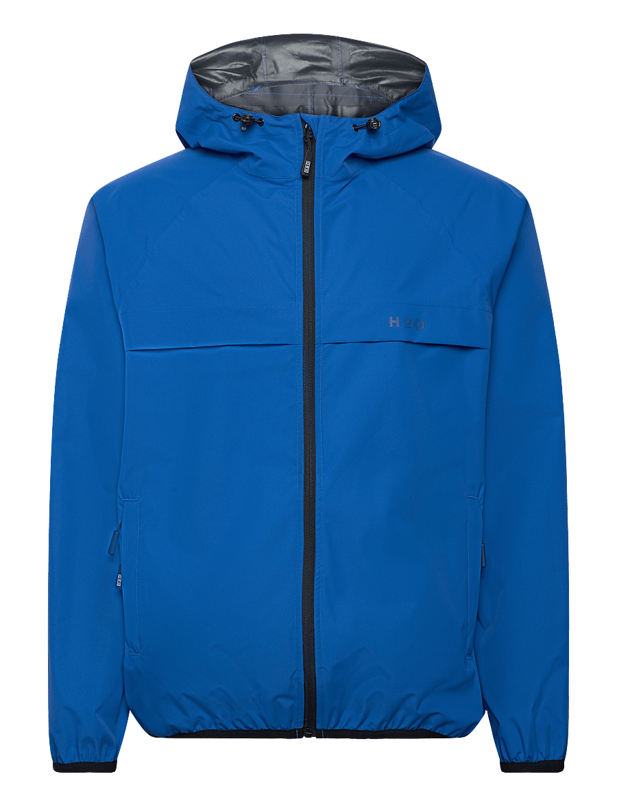 H2O - Rømø LW Rain Jacket - packable - regenmäntel - blue - 0