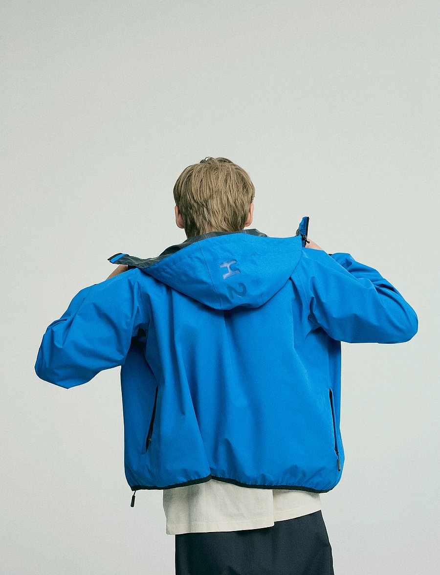 H2O - Rømø LW Rain Jacket - packable - vihmamantlid - blue - 0