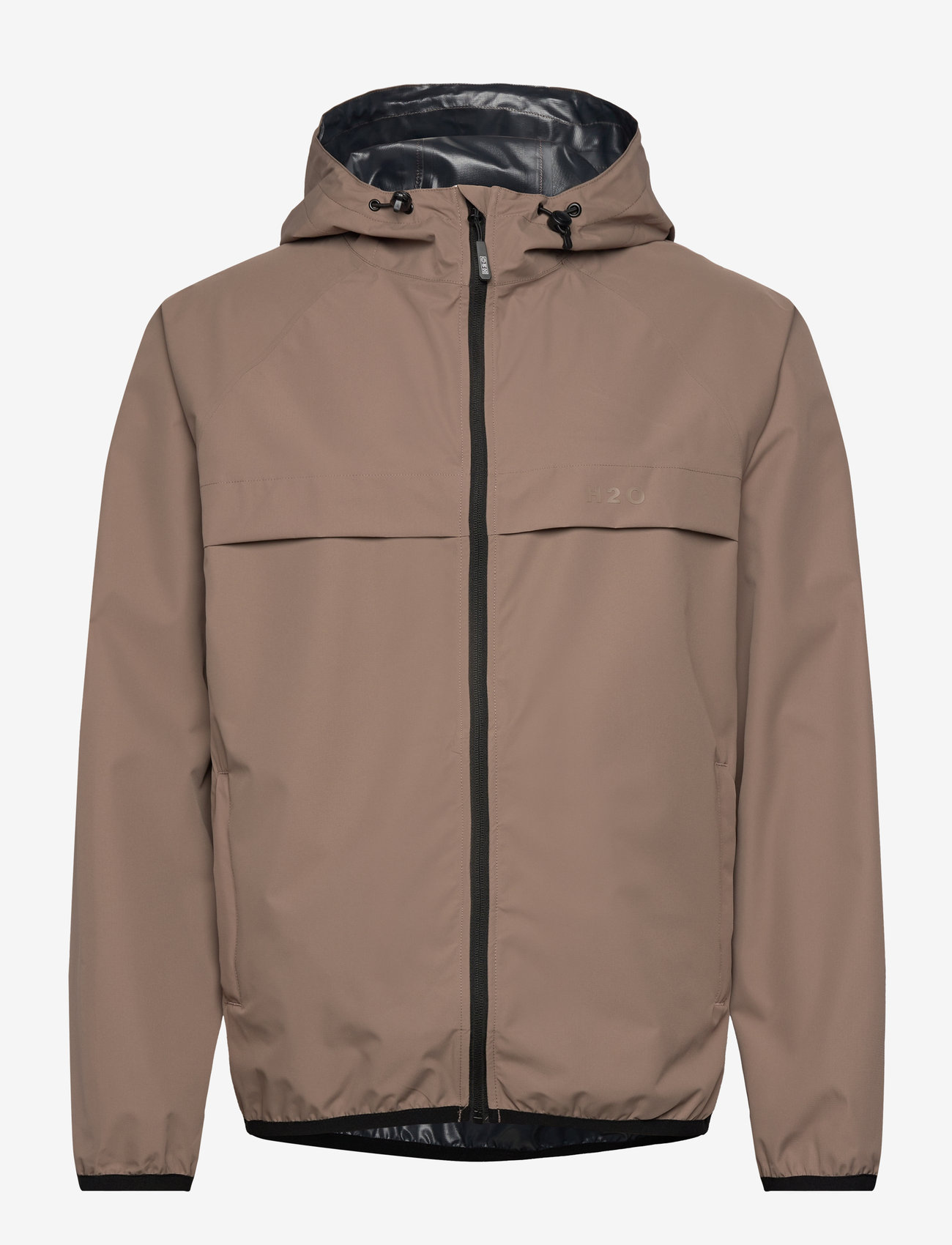 H2O - Rømø LW Rain Jacket - packable - jacken - dusty oak - 0