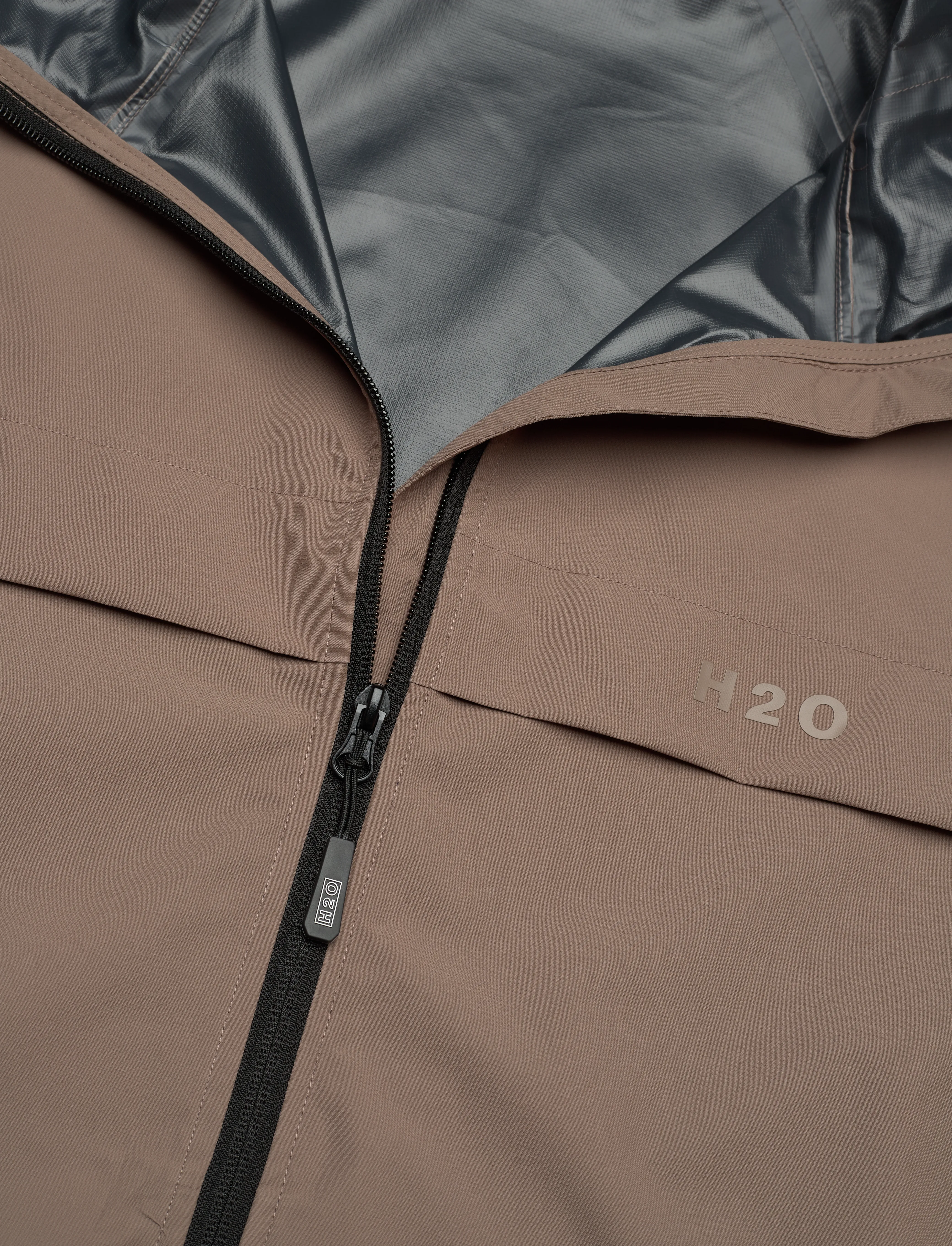 H2O - Rømø LW Rain Jacket - packable - rain jackets - dusty oak - 4
