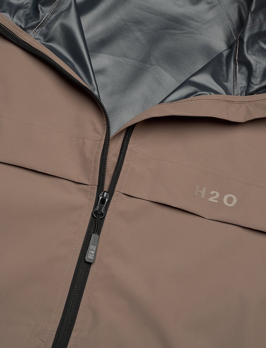 H2O - Rømø LW Rain Jacket - packable - regenmäntel - dusty oak - 4