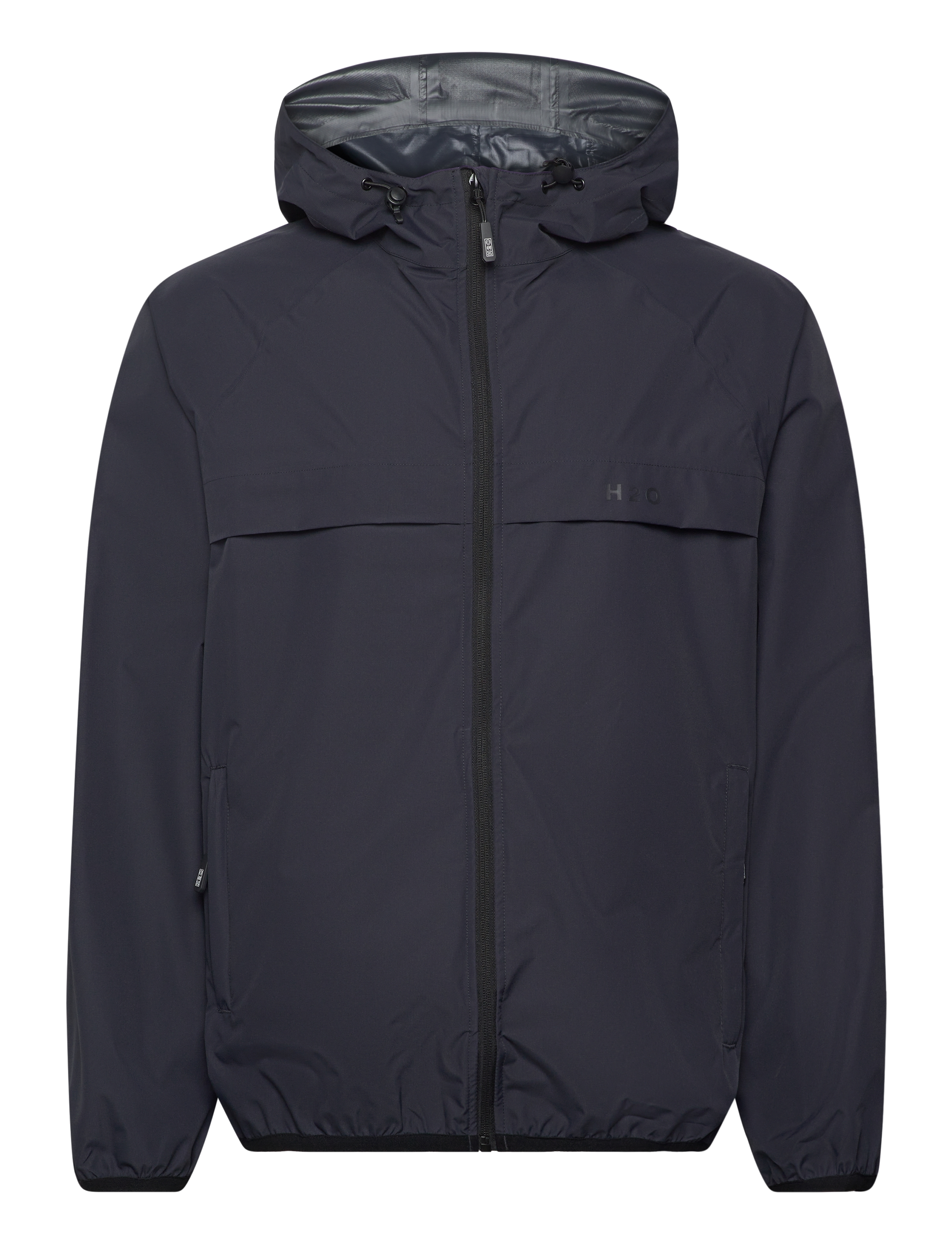 H2O Rømø Lw Regen Jacke - Packable Schwarz - XL - Damen