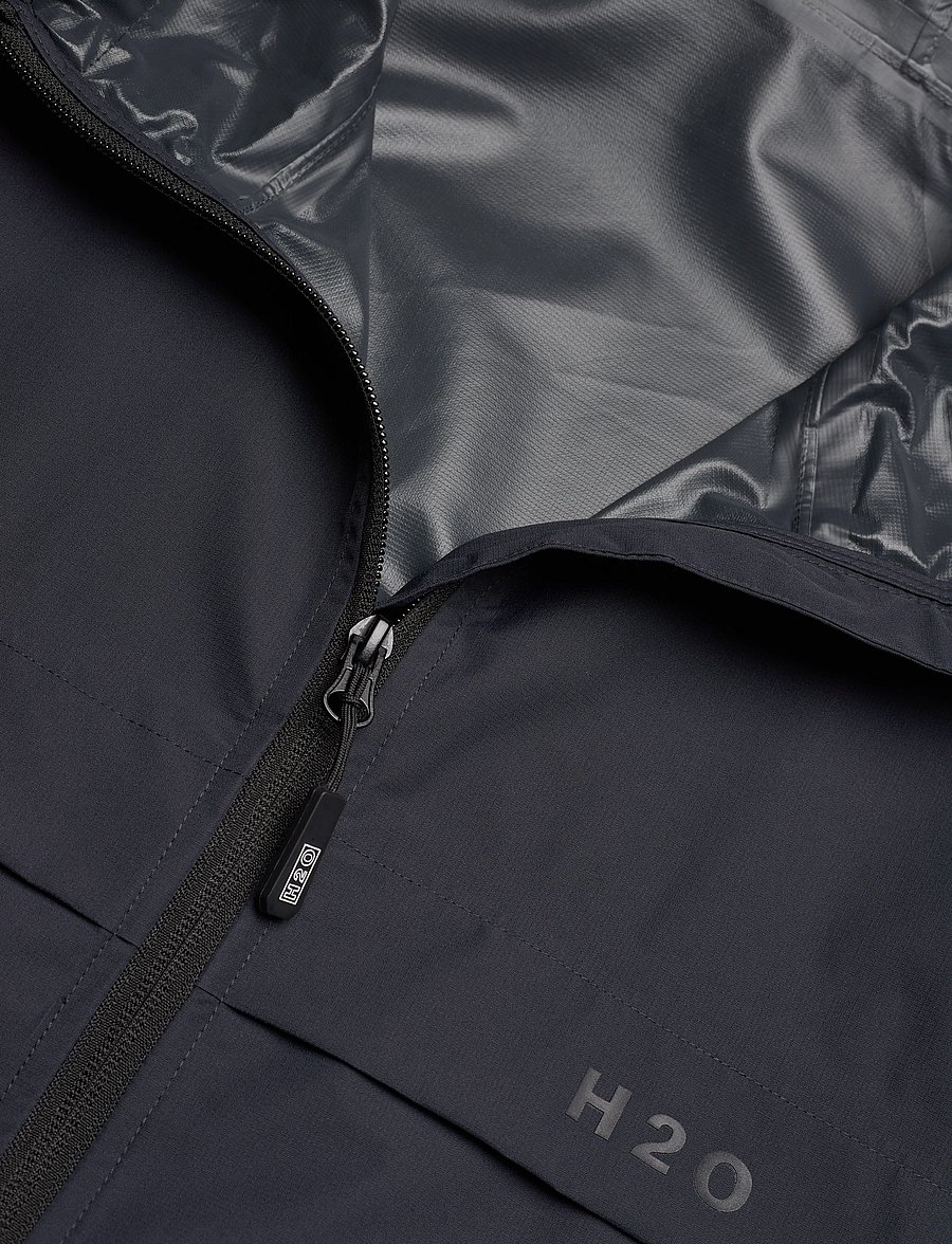 H2O - Rømø LW Rain Jacket - packable - regnjakker - navy - 4