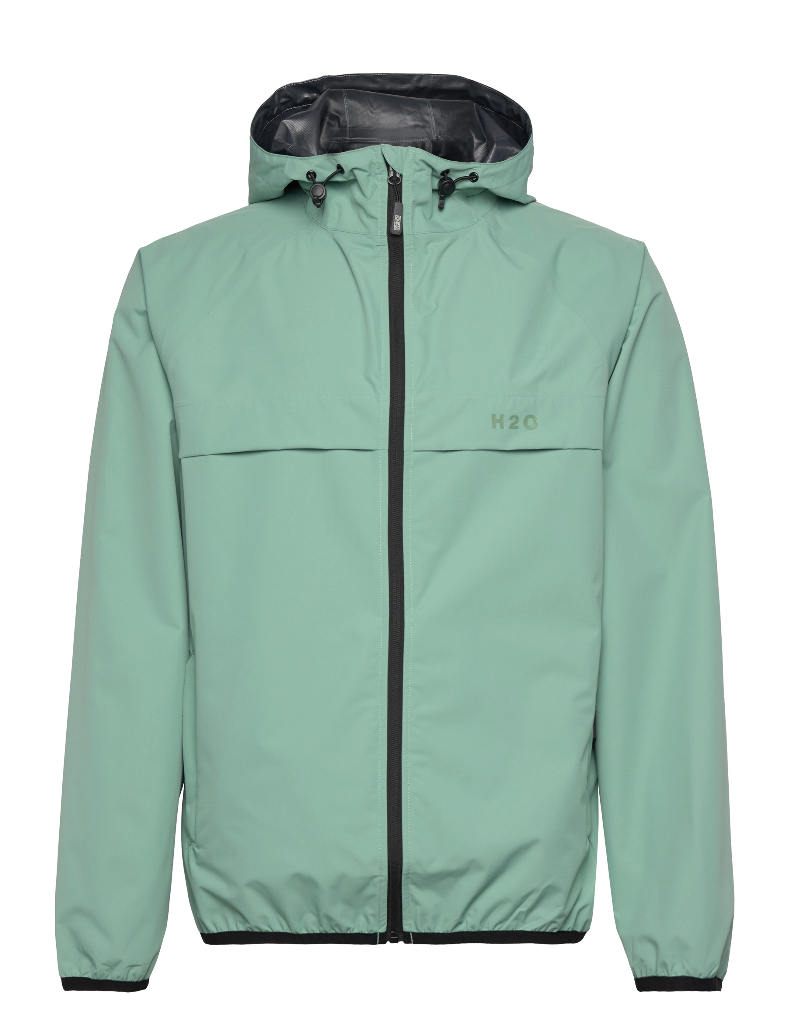 H2O Rømø Lw Regen Jacke - Packable Grün - XL - Damen