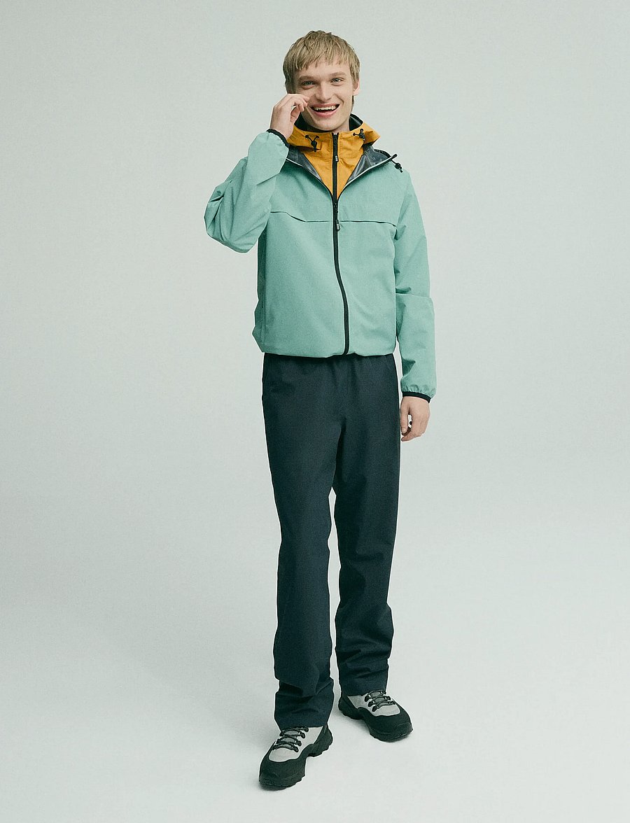 H2O - Rømø LW Rain Jacket - packable - regnjakker - sea grass - 0