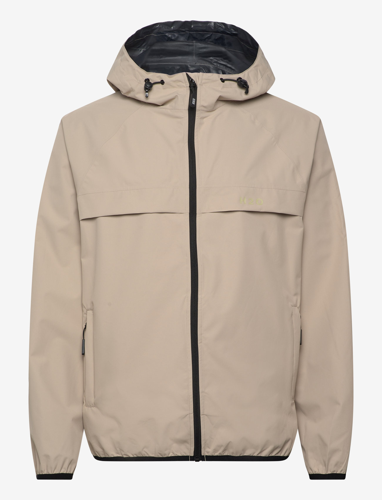 H2O - Rømø LW Rain Jacket - packable - jacken - warm grey - 0